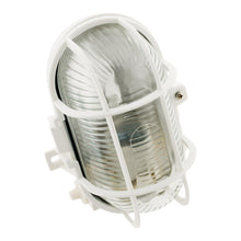 Carica l'immagine nel visualizzatore di Gallery, Zenitech - Plafoniera ovale da esterno 5W IP44 con lampadina LED - Bianco