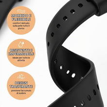 Carica l'immagine nel visualizzatore di Gallery, 3 Pezzi Cinturini di Ricambio in Silicone, Cinturino 22mm con Rilascio Rapido, Accessori per Orologi, Cinturino Smartwat