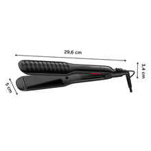 Carica l'immagine nel visualizzatore di Gallery, Rowenta x KARL LAGERFELD SF411L Extra Liss Piastra per Capelli, Superficie Larga, 6 Temperature, Riscaldamento Rapido, R