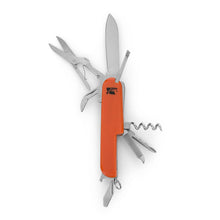 Carica l'immagine nel visualizzatore di Gallery, Velamp Coltello Multitool 10 in 1 – pocket knife con lama in acciaio inox, apribottiglie, cacciaviti e utensili integrat