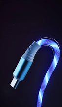 Carica l'immagine nel visualizzatore di Gallery, cavo USB Tipo-C - Rapida ricarica cellulare da 2,4 A e LED incandescente, Illumina la tua esperienza di ricarica il tuo 