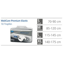 Carica l'immagine nel visualizzatore di Gallery, MoliCare Premium Elastic 10 Gocce L Pannoloni Assorbenti 14 pz