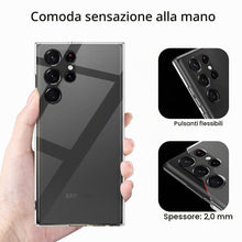 Carica l'immagine nel visualizzatore di Gallery, Captor Cover Trasparente per Samsung Galaxy S22 Ultra 5G, Custodia TPU in Silicone Flessibile Morbida e Sottile, Protezi