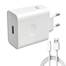 Carica l'immagine nel visualizzatore di Gallery, Caricatore USB-C da 65 W per Oppo, con cavo USB-A a C per Oppo Find X7/X6/X5/X3/Reno 11/10/8/7/6 per Oneplus 11/10T Nord