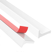 Carica l'immagine nel visualizzatore di Gallery, alophoty Barriera Doccia Ferma Acqua Silicone, 100 cm, Bianco