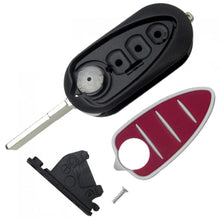 Carica l'immagine nel visualizzatore di Gallery, 3 button custodia chiave a guscio per Alfa R0me0 Mito / Giulietta 159 GTA