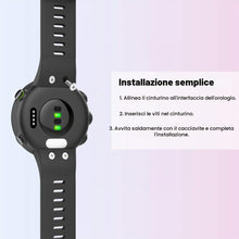Carica l'immagine nel visualizzatore di Gallery, MoKo Cinturino Silicone Compatibile con Garmin Forerunner 45 / 45S / Swim 2