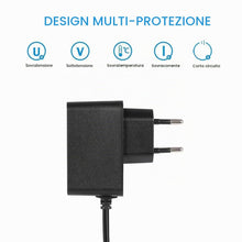Carica l'immagine nel visualizzatore di Gallery, Caricabatterie 5V 3A 3000mA Micro USB Alimentatore per Raspberry Pi 3 Modello B+ Plus/Pi 3