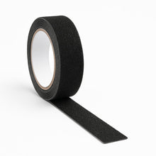 Carica l'immagine nel visualizzatore di Gallery, Dpm tapes - 6093A Nastro Adesivo Antiscivolo Nero per Scale, Gradini, Rampe e Pavimenti, Uso Interno ed Esterno, 25 mm x