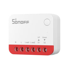 Carica l'immagine nel visualizzatore di Gallery, SONOFF Relè Intelligente per Tapparelle Zigbee MINI-ZBRBS Bianco
