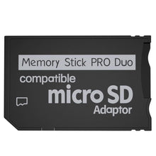 Carica l'immagine nel visualizzatore di Gallery, TECHZOCO Adattatore per scheda SD a Memory Stick, compatibile con micro SDHC/micro SDXC/TF (massimo 64GB) | Compatibile 