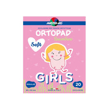 Carica l'immagine nel visualizzatore di Gallery, MASTER AID Ortopad Soft Girls Regular - Cerotti Colorati Oculari per Bambini - Cerotto Occlusore Occhio Bambini per il T