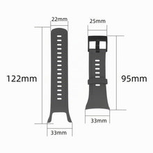 Carica l'immagine nel visualizzatore di Gallery, INF Bracciale compatibile con Suunto 5, cinturino in silicone, cinturino di ricambio, cinturino orologio in silicone, de