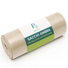 Carica l'immagine nel visualizzatore di Gallery, VIRSUS 30 Sacchi Trasparenti per Spazzatura Resistenti Rotoli Ambra 90x120 120 Litri