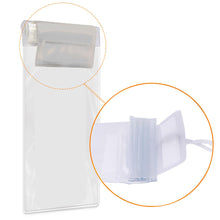 Carica l'immagine nel visualizzatore di Gallery, REY Custodia Cellulare Impermeabile per Smartphone, Dimensione XL, Transparent, 18 x 10.5 cm