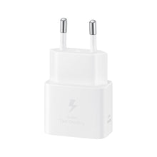 Carica l'immagine nel visualizzatore di Gallery, Samsung EP-T2510N Caricatore originale da 25W, Porta USB-C (Senza Cavo), Bianco