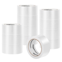 Carica l'immagine nel visualizzatore di Gallery, Amazon Basics Packaging Tape for Shipping, Moving and Storing, 1.88" x 54.6 yds, 12-pack, Translucence Temp