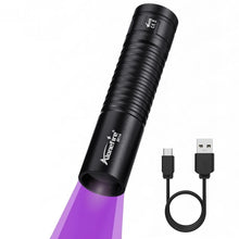 Carica l'immagine nel visualizzatore di Gallery, Alonefire SV114 Torcia UV LED Piccolo Professionale 365nm USB C Ricaricabile Mini Lampada Ultravioletti per Resina, Pesc