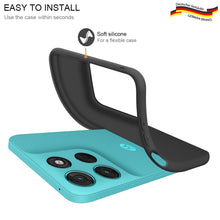 Carica l'immagine nel visualizzatore di Gallery, HSP Cover per Motorola Moto G57 / G57 Power, Custodia Silicone, Case, Nera