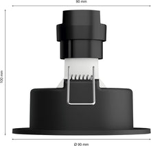 Carica l'immagine nel visualizzatore di Gallery, Philips Hue Milliskin, Faretto a incasso, 70 mm, Bianco, Confezione singola