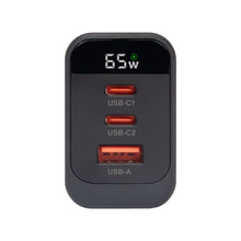 Carica l'immagine nel visualizzatore di Gallery, VulTech Caricatore USB C 65W GaN, 2 USB-C + USB, PD3.0 PPS QC3.0, Caricatore Rapido per Notebook e MacBook, iPhone 16/15