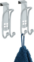 Carica l'immagine nel visualizzatore di Gallery, Wenko 22697100 gancio porta foro design set congelatore, Ganci appendiabiti, ganci da bagno, acciaio, argento, 6 x 3.2 x 9.5 cm