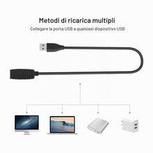 Carica l'immagine nel visualizzatore di Gallery, Cavo di ricarica compatibile con Garmin Forerunner 235, 735XT, 630, 645, 230, Vivomove HR e Approach S20 caricatore con 