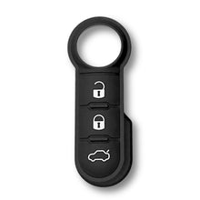 Carica l'immagine nel visualizzatore di Gallery, Gommino Chiave 3 Tasti per Telecomando Compatibile con Fiat 500 Panda Punto