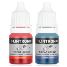 Carica l'immagine nel visualizzatore di Gallery, Flintronic Frenafiletti, 2Pcs x 5 ml Frenafiletti Medio e Alta Resistenza