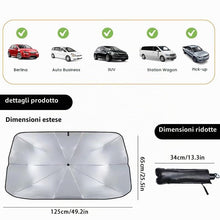 Carica l'immagine nel visualizzatore di Gallery, Parasole Auto 65 x 125 CM Parasole per Parabrezza Auto