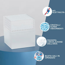 Carica l'immagine nel visualizzatore di Gallery, Ariasana Assorbiumidità Kit Mini 1+1 Inodore, Deumidificatore Spazi Ridotti, Ariasana Assorbiumidità per Cucina, Bagno, 