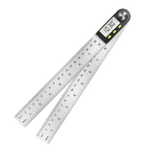 Carica l'immagine nel visualizzatore di Gallery, Newaner Goniometro Digitale, Righello Angolare Digitale, Misurazione dell'angolo a 360° in acciaio inox con display LCD,