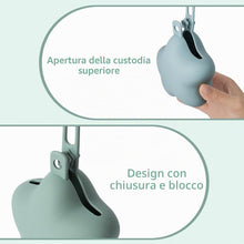 Carica l'immagine nel visualizzatore di Gallery, 2 Pezzi Porta Ciuccio, Confezione Portaciucci in Silicone, Portaciucci Universale per Viaggi e Casa