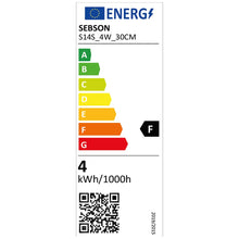 Carica l'immagine nel visualizzatore di Gallery, SEBSON Lampada LED S14S 30cm 4W, 400lm, Bianco Caldo 3000K