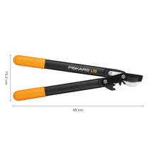 Carica l'immagine nel visualizzatore di Gallery, Fiskars Troncarami con Lame Bypass per Legno Verde, Sistema a Cremagliera PowerGear,Lame in Acciaio Temprato con Rivesti