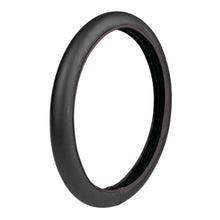 Carica l'immagine nel visualizzatore di Gallery, Lampa 32967 Skin-Cover, coprivolante Elasticizzato in Skeentex - Nero/Rosso - S - Ø 35/37 cm