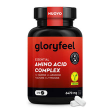 Carica l'immagine nel visualizzatore di Gallery, Aminoacidi Essenziali - Complesso ad Alto Dosaggio - 270 Compresse, 12 Aminoacidi (6.470 mg) - EAA Amino 8 + L Arginina,
