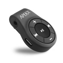 Carica l'immagine nel visualizzatore di Gallery, APEKX Adattatore audio Bluetooth per cuffie, cuffie, altoparlante, ricevitore wireless con microfono per chiamate in viv