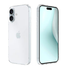 Carica l'immagine nel visualizzatore di Gallery, Captor Cover iPhone 16, Custodia Trasparente in Silicone Morbido, Protezione Fotocamera, Anti-Ingiallimento, Flessibile 