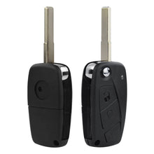 Carica l'immagine nel visualizzatore di Gallery, Gusci Chiavi Auto Custodia Telecomando Copri Chiave Cover Chiavi Auto 3 Tasti - Compatibile con Fiat Panda, Grande Punto