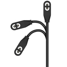 Carica l'immagine nel visualizzatore di Gallery, Caricatore compatibile con AfterShokz Shokz OpenRun OpenComm Aeropex - Cavo USB 1 metro ricarica magnetica per cuffie PH