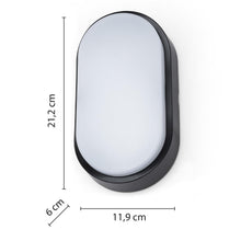 Carica l'immagine nel visualizzatore di Gallery, Velamp TARTARUGA XL2 Plafoniera LED impermeabile (IP54) – 1000 lumen luce bianca naturale 4000K. Ideale per montaggio al
