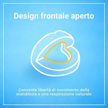 Carica l'immagine nel visualizzatore di Gallery, Dispositivo Anti Russamento, Bite Antirussamento Morbido con Struttura Aperta 180°, Riutilizzabile e Facile da Pulire, A