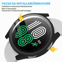 Carica l'immagine nel visualizzatore di Gallery, OFFCUP 2 Pezzi Cover per Samsung Galaxy Watch 4 40mm, Custodia Rigida HD