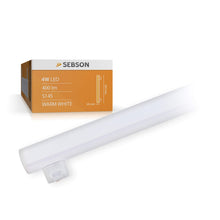 Carica l'immagine nel visualizzatore di Gallery, SEBSON Lampada LED S14S 30cm 4W, 400lm, Bianco Caldo 3000K