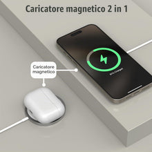 Carica l'immagine nel visualizzatore di Gallery, Caricatore Magnetico per iPhone 17/16, Caricabatterie MagSafe USB C 15W, 1m