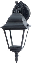 Carica l'immagine nel visualizzatore di Gallery, Brilliant 44282/06 Newport - Lampada da esterno in metallo e vetro, E27, 60 W, colore: Nero