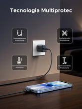 Carica l'immagine nel visualizzatore di Gallery, UGREEN Zapix Caricatore USB C 45W PPS Ricarica Rapida iPhone con Cavo 1.5M