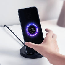 Carica l'immagine nel visualizzatore di Gallery, Xiaomi Caricatore Wireless 20W Stand, Ricarica Rapida Qi, Base di Ricarica Verticale/Orizzontale, USB-C, Compatibile iPh