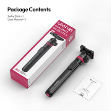 Carica l'immagine nel visualizzatore di Gallery, ULANZI MT-44B Treppiedi Doppio Slot per Cellulare e Mirrorless 150 cm Nero